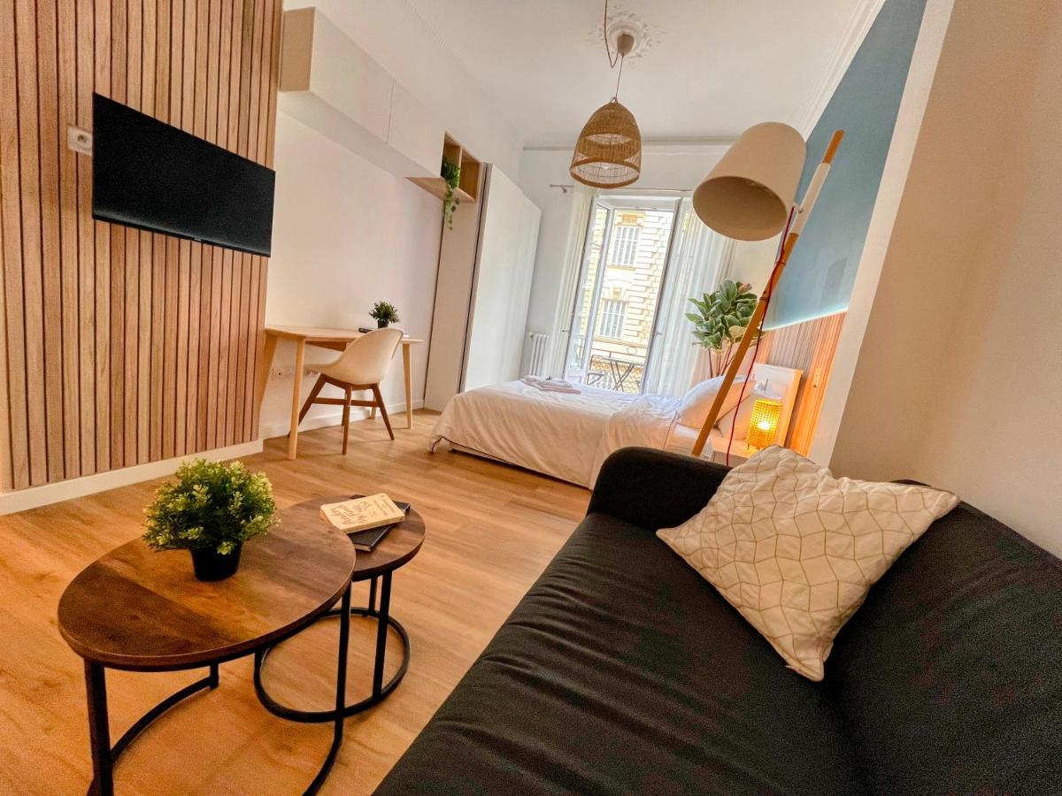 Sunshine Getaway - Stylish Studio In The Heart Of นีซ ภายนอก รูปภาพ